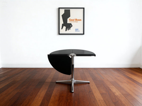1970s folding table by Giancarlo Piretti for Castelli
