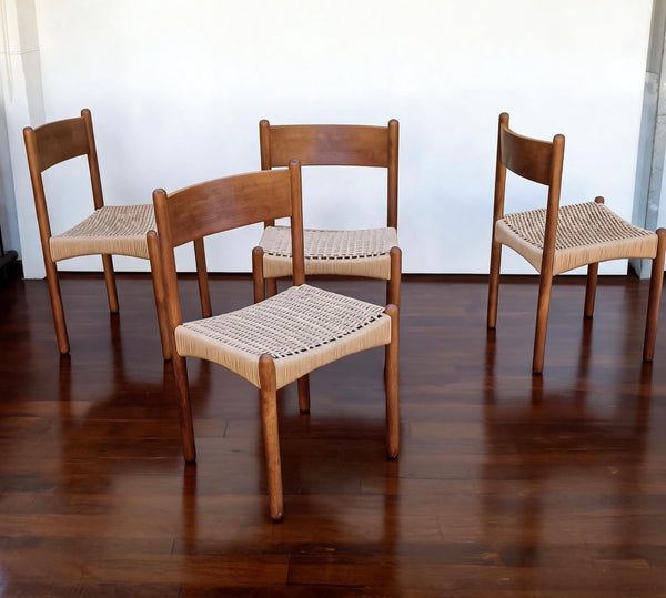 1960s Danish dining chairs