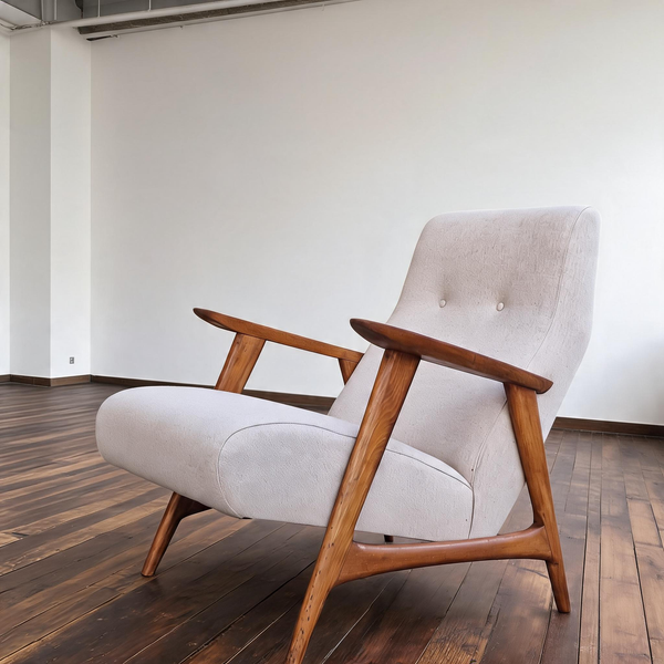 1950's restored French armchair