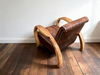 1930s French Leather armchair