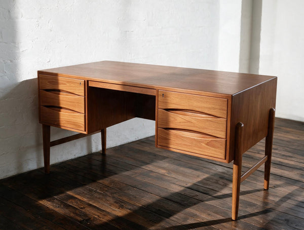 1960s Danish executive desk by Christian Moller
