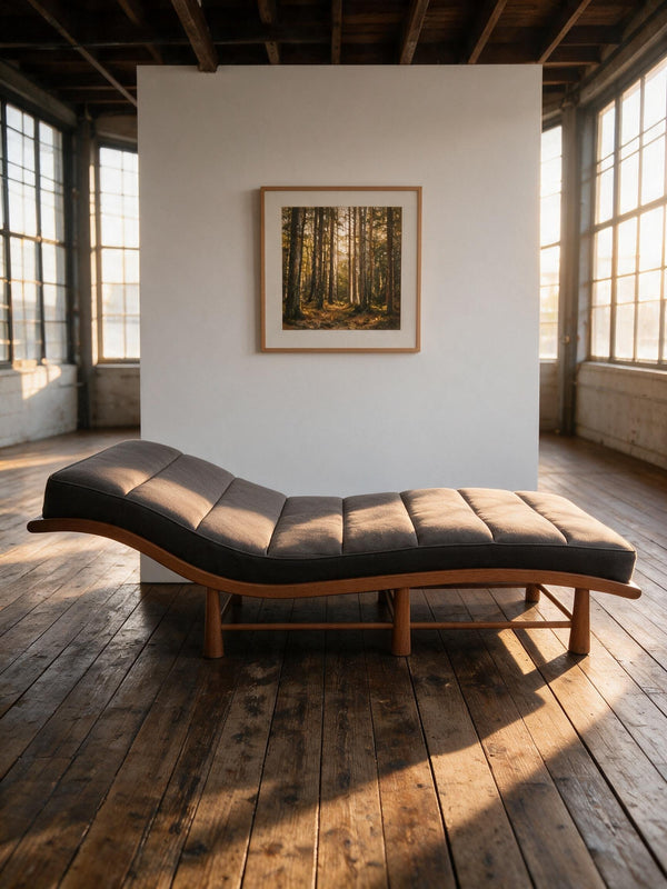 Vintage German style Daybed/ Chaise