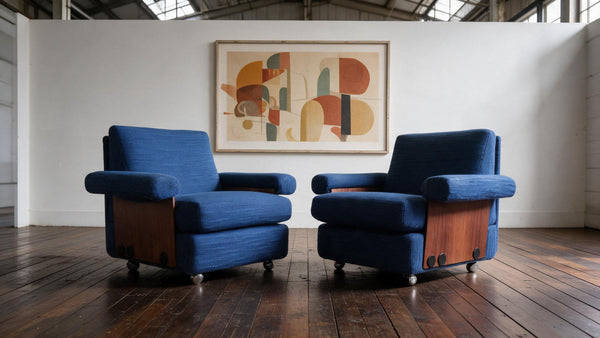 1970s Italian armchairs
