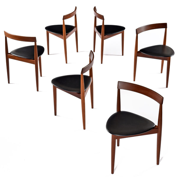1960s Set of 6 Frem Rouji chairs