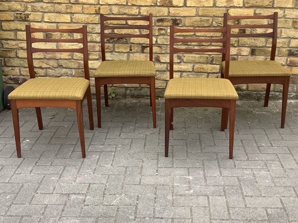 1960’s teak dining chairs