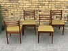 1960’s teak dining chairs