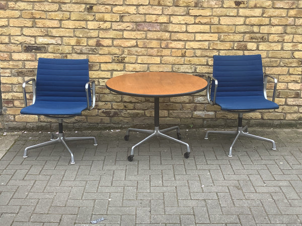 1970s Eames ,Herman  Miller  Aluminum Group office chair