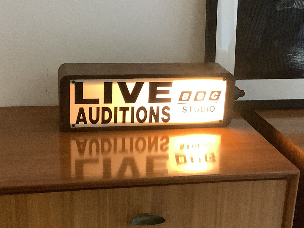 Live Auditions Lamp BBC