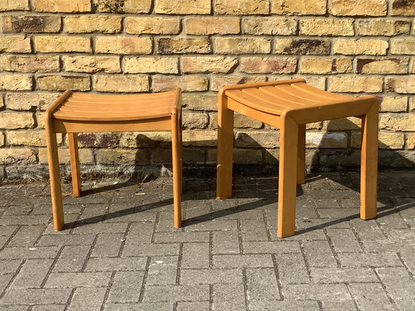 A Pair of Mid century stools