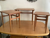 Kia Kristiansen rosewood nest of table