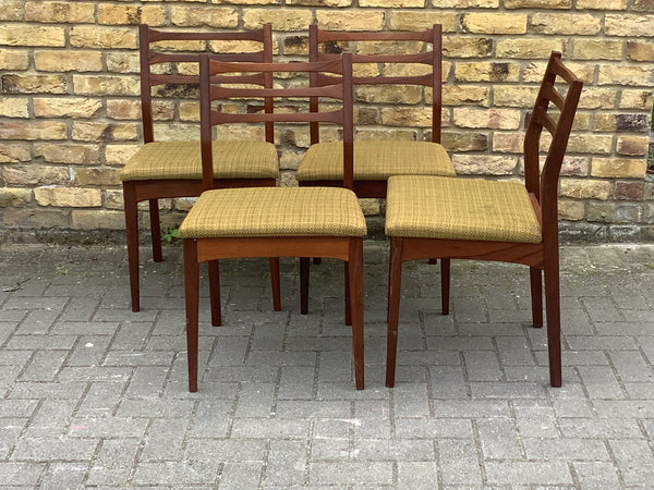 1960’s teak dining chairs