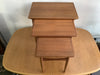 Kia Kristiansen rosewood nest of table