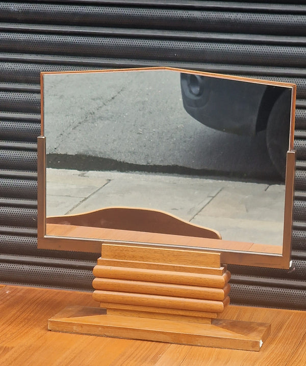 1930s Deco table mirror