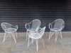 1950s Mauser Werke Waldeck 4x Garden chairs