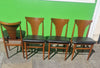 4x Elliot of Newbury dining chairs 1960s