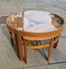 1960s nesting coffe table by Nathan