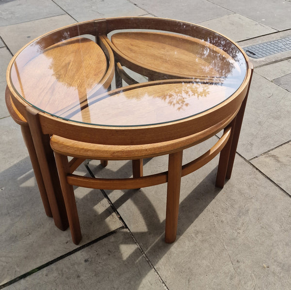 1960s nesting coffe table by Nathan
