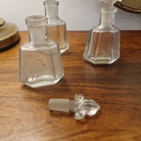 Vintage French French perfume bottles