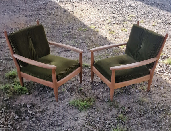 1960s German lounge armchairs
