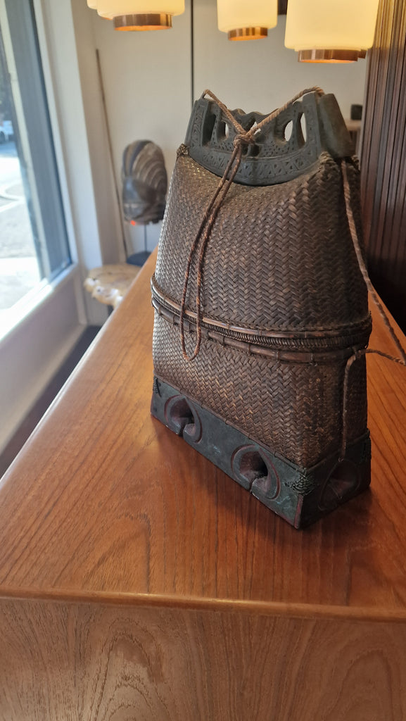 Antique Lombok Indonesian Fishing Basket