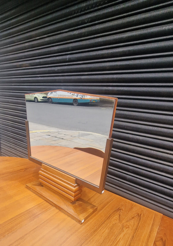 1930s Deco table mirror