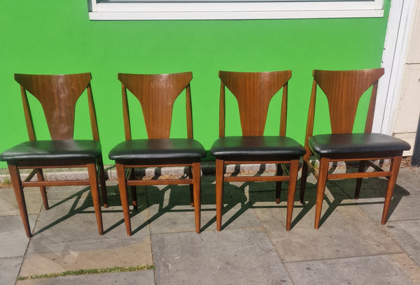 4x Elliot of Newbury dining chairs 1960s
