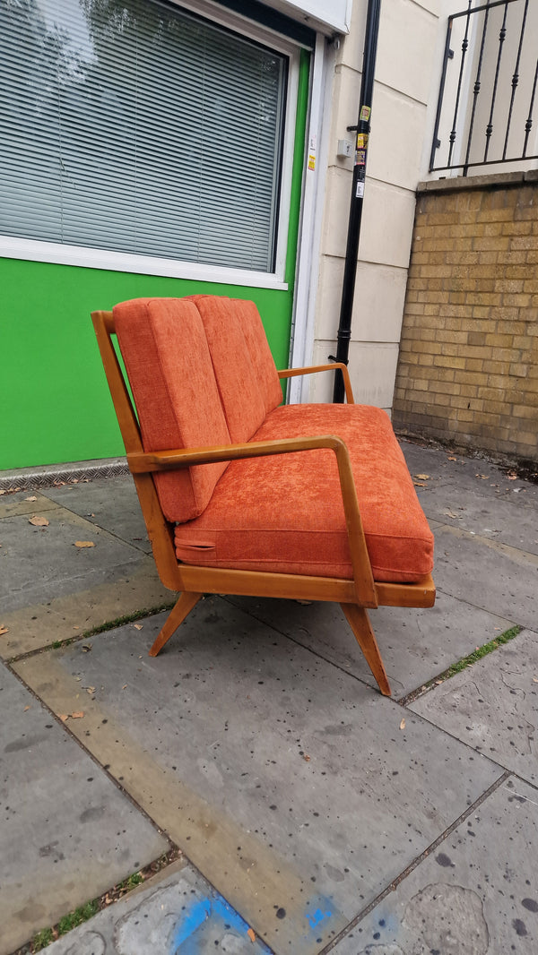 1960s compact sofa  Attributed to Walter Knolll