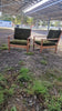 1960s German lounge armchairs