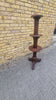 Rustic burtalist shelving display stand 20th century
