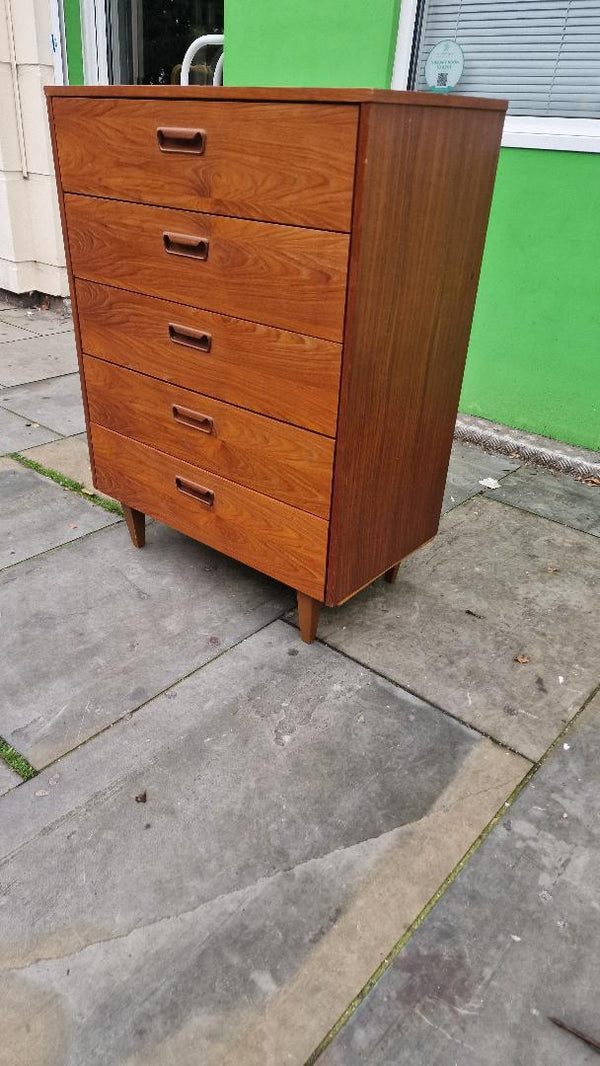 1960s Scandinavian chest of draws