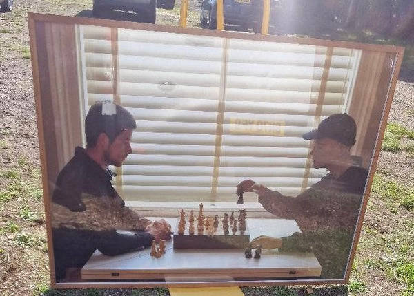 Original signed photo by Roger Mavity