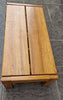 Maison Regain, elm coffee table, 1980s.
