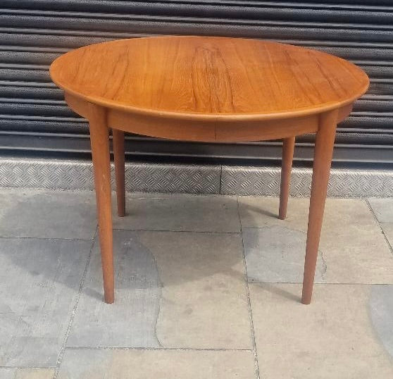 1960s Danish Teak extendable table