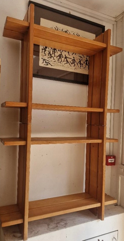 A pair of adjustable Shelves  by Roland Haeusler for Maison Regain