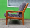 3 x seater teak sofa Danish by Mobelfabrik Holstabro
