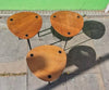 1950s Nest of table by Pierre Cruège,