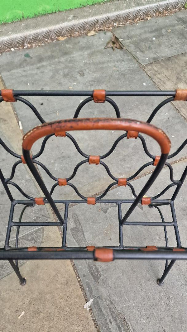 Jacques Adnet Magazine rack