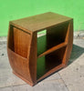 Art Deco side table and bookcase