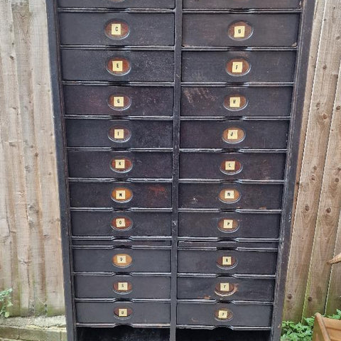 vintage  Amburg filing cabinet