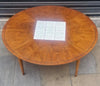 1960s round coffee table by Lane