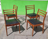 1960s 4 Victor Wilkins G Plan Teak Dining Chairs