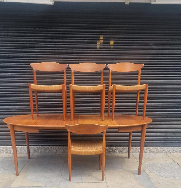 1960s Danish Teak extendable table