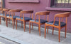 1960s 6x  Danish dining chairs by Johannes Andersen