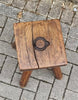 19th Century Brutalist Stool