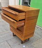Vintage 1970s Uniflex Gunther Hoffstead Teak Chest of Drawers