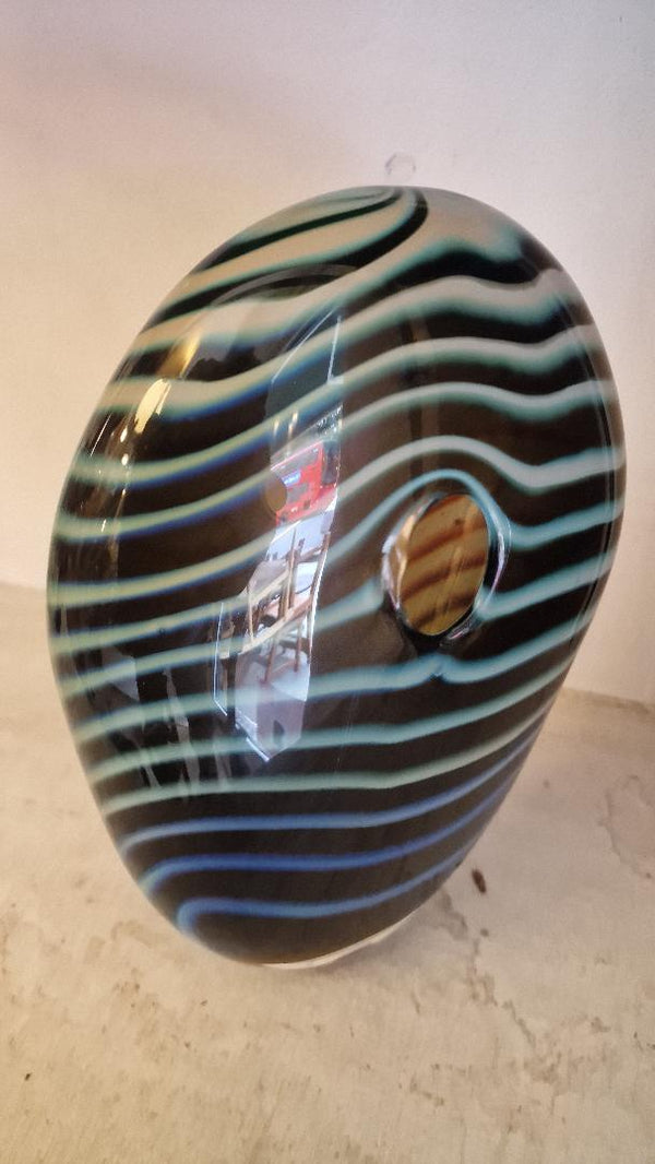 Sculptured contemporary studio glass by Layne Rowe