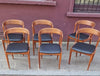 1960s 6x  Danish dining chairs by Johannes Andersen