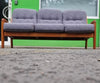 3 x seater teak sofa Danish by Mobelfabrik Holstabro