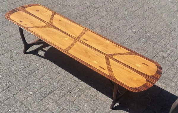 Long Tom' Marquetry Coffee Table by Everest for Heals