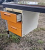 Rare industrial desk by Marc Held for Strafor